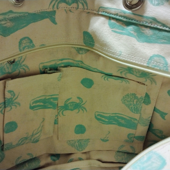 New Big CB Station Boat Tote Bag with Rope Handle - Picture 3 of 3